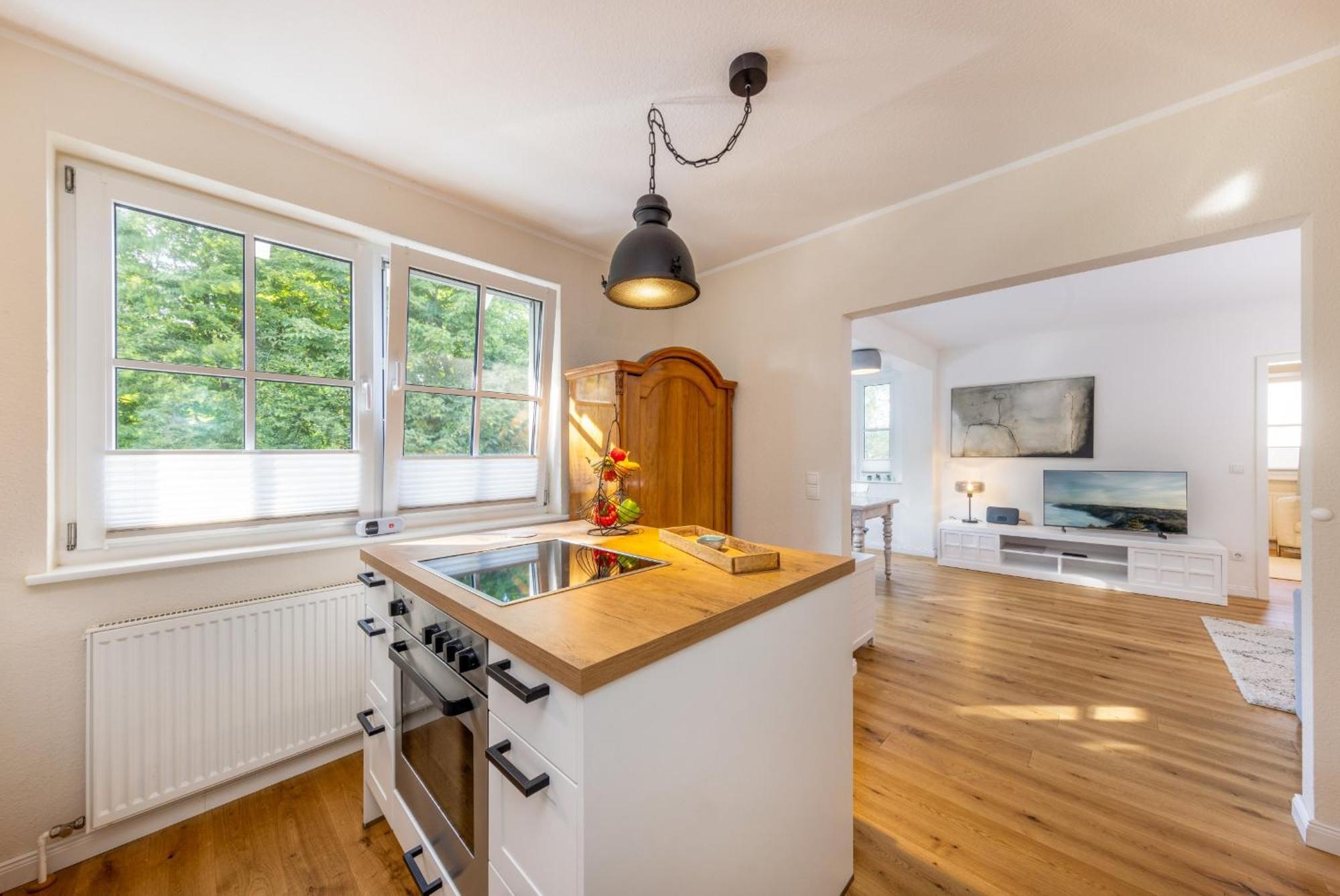 Ferienwohnung Hafenglueck, Villa Vilmblick Lauterbach  Exteriör bild